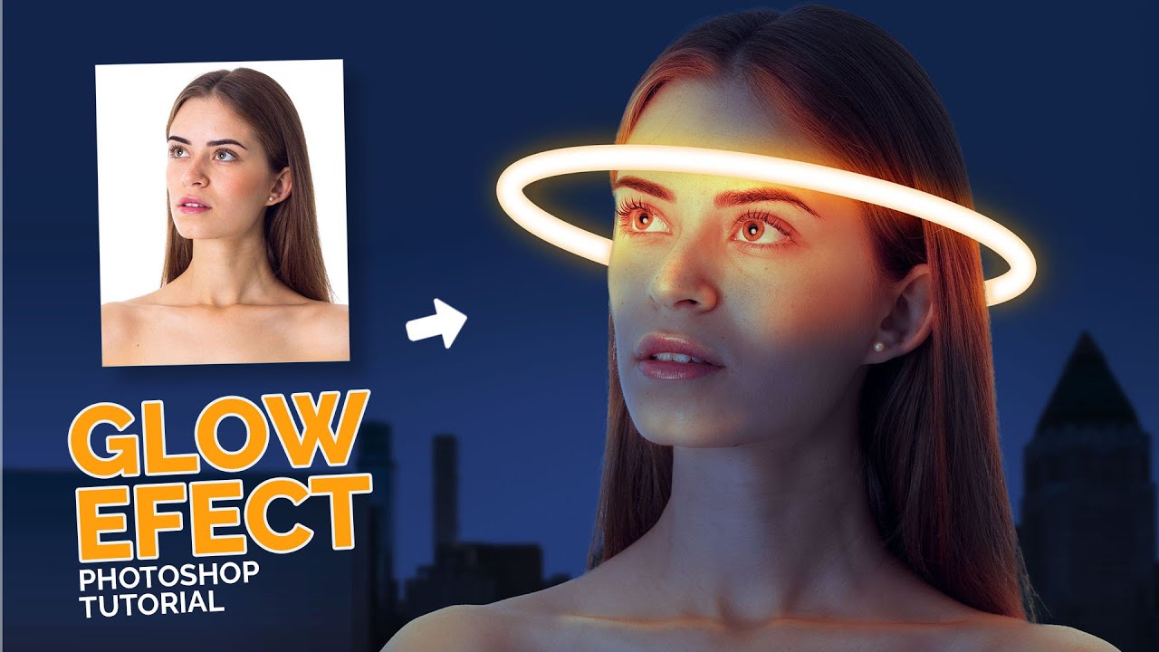Neon Light Effect Tutorial For Beginners | Photoshop Tutorial