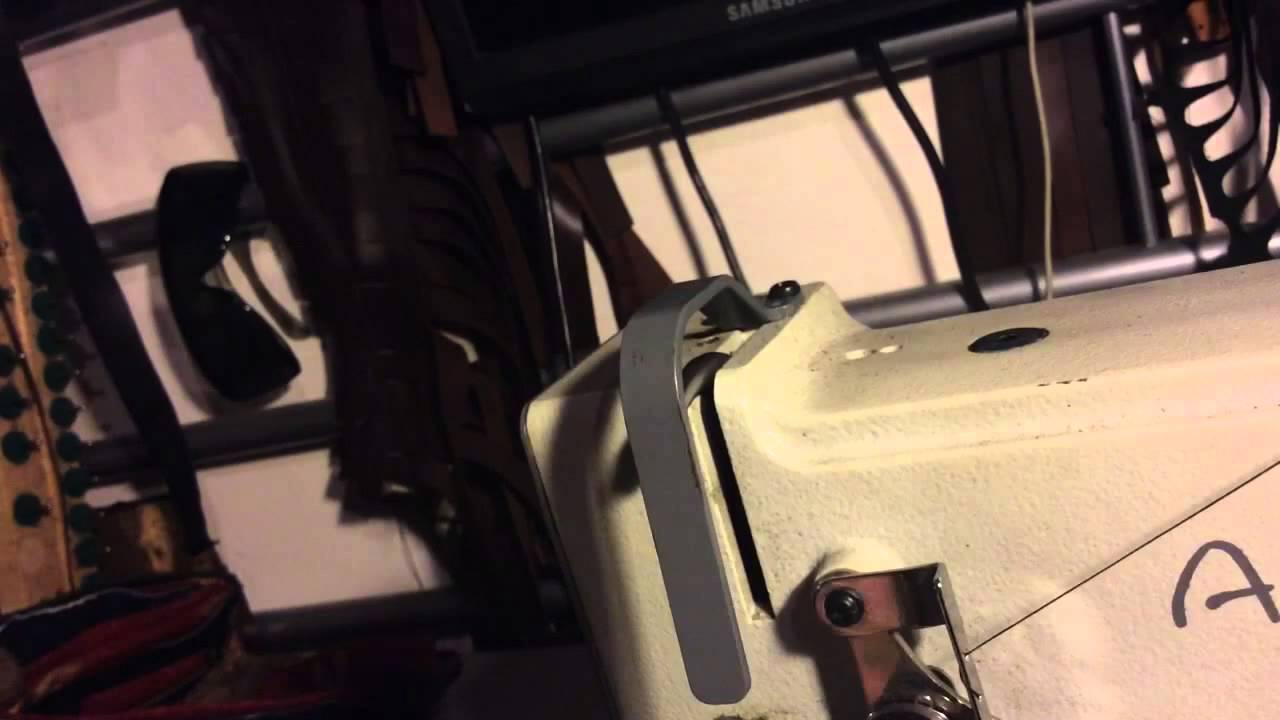 Threading an Artisan 618-1SC Industrial Walking Foot Sewing