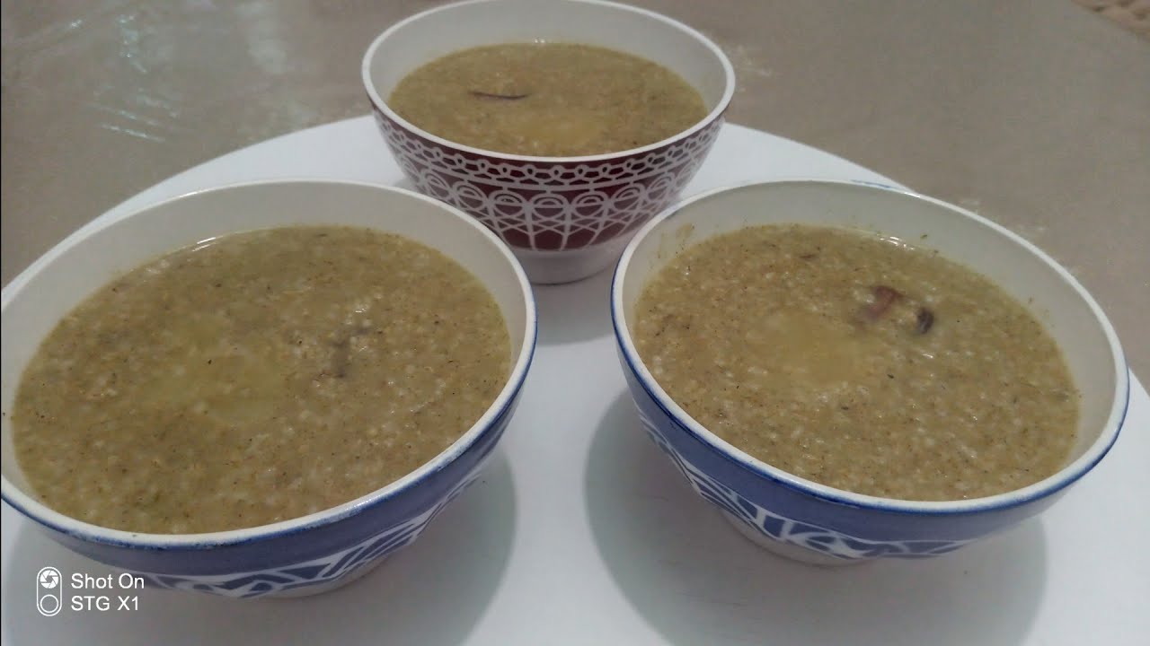 حساء الشعير او ادفي  بفليو و الاعشاب مقوي للمناعة و مقاوم لنزلات البرد  👍😍