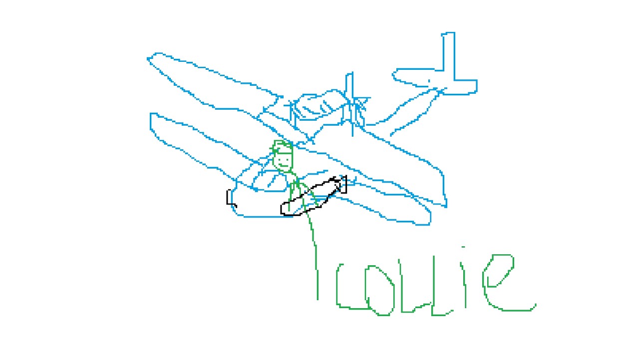 Foxhole: Collie bozo on a warden's plane