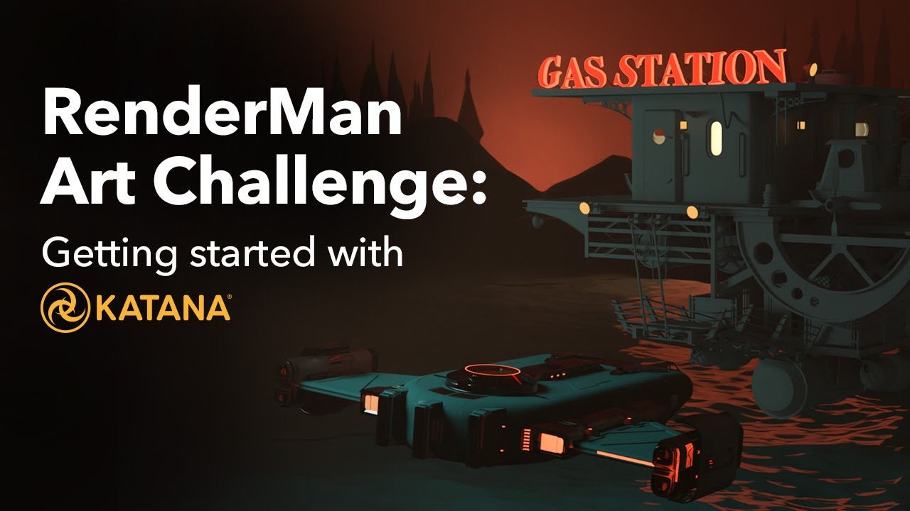 Get Started with Katana for the RenderMan Challenge 2025