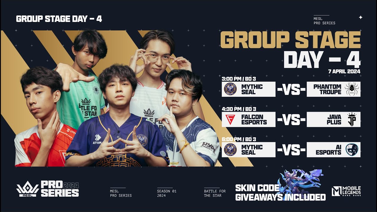 MESL Pro Series 2024 Season 1 - MLBB- Group Stage - Final Day