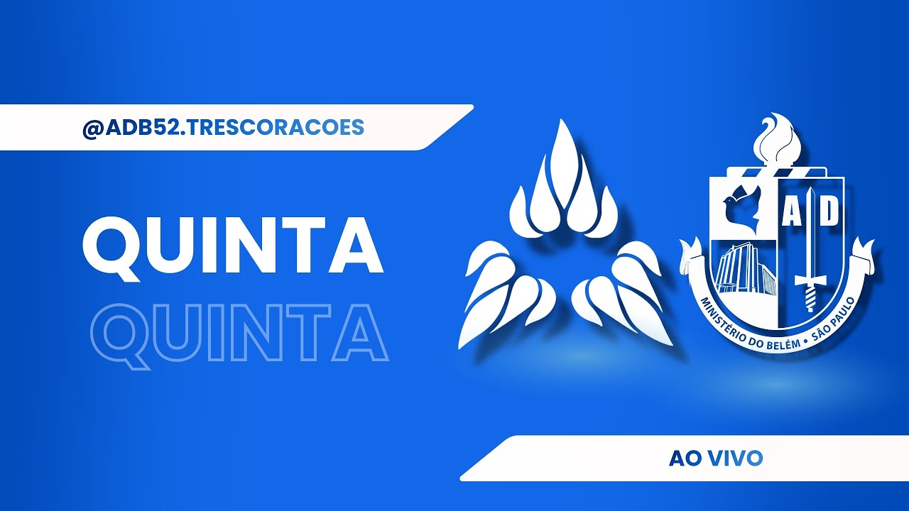 CULTO DE QUINTA //JD TRÊS CORAÇÕES