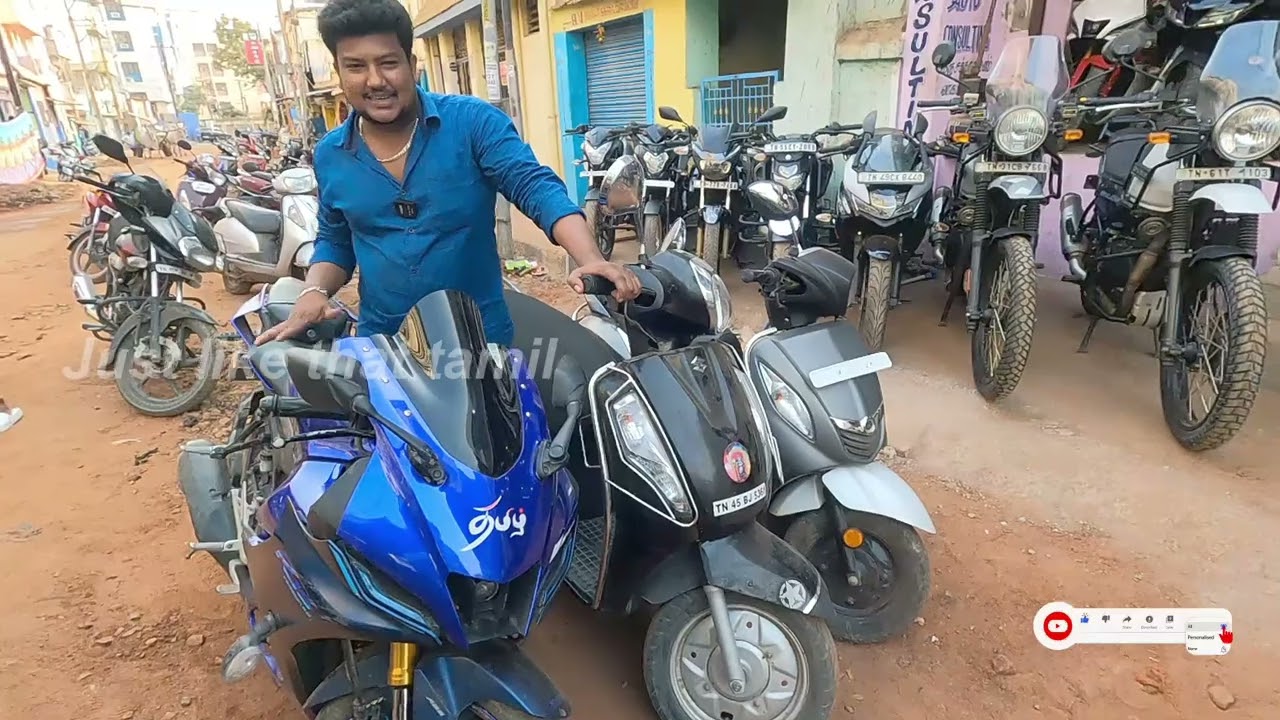 Trichy Second Hand Bikes | 10000 இருந்தால் போதும் | Sports Bike @23K only | R15 @75K only