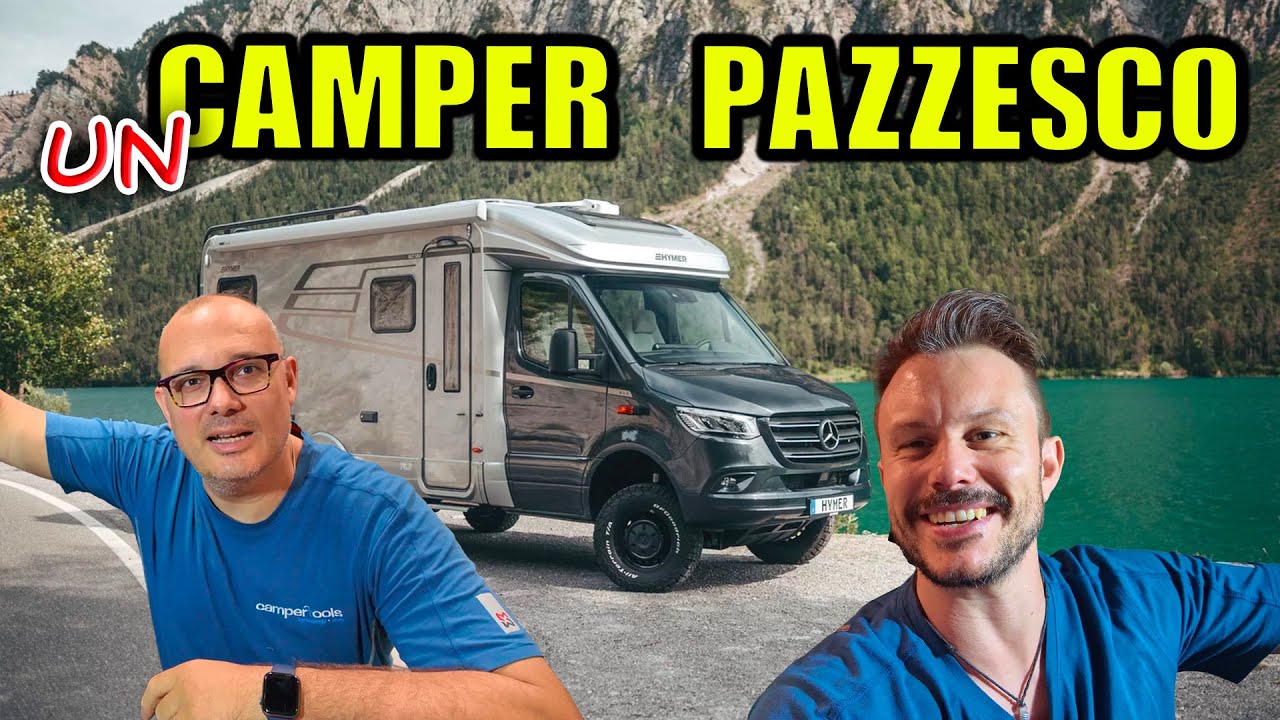 CAMPER TOUR 🚐 UN CAMPER PAZZESCO 🤩 HYMER MLT 580 4X4