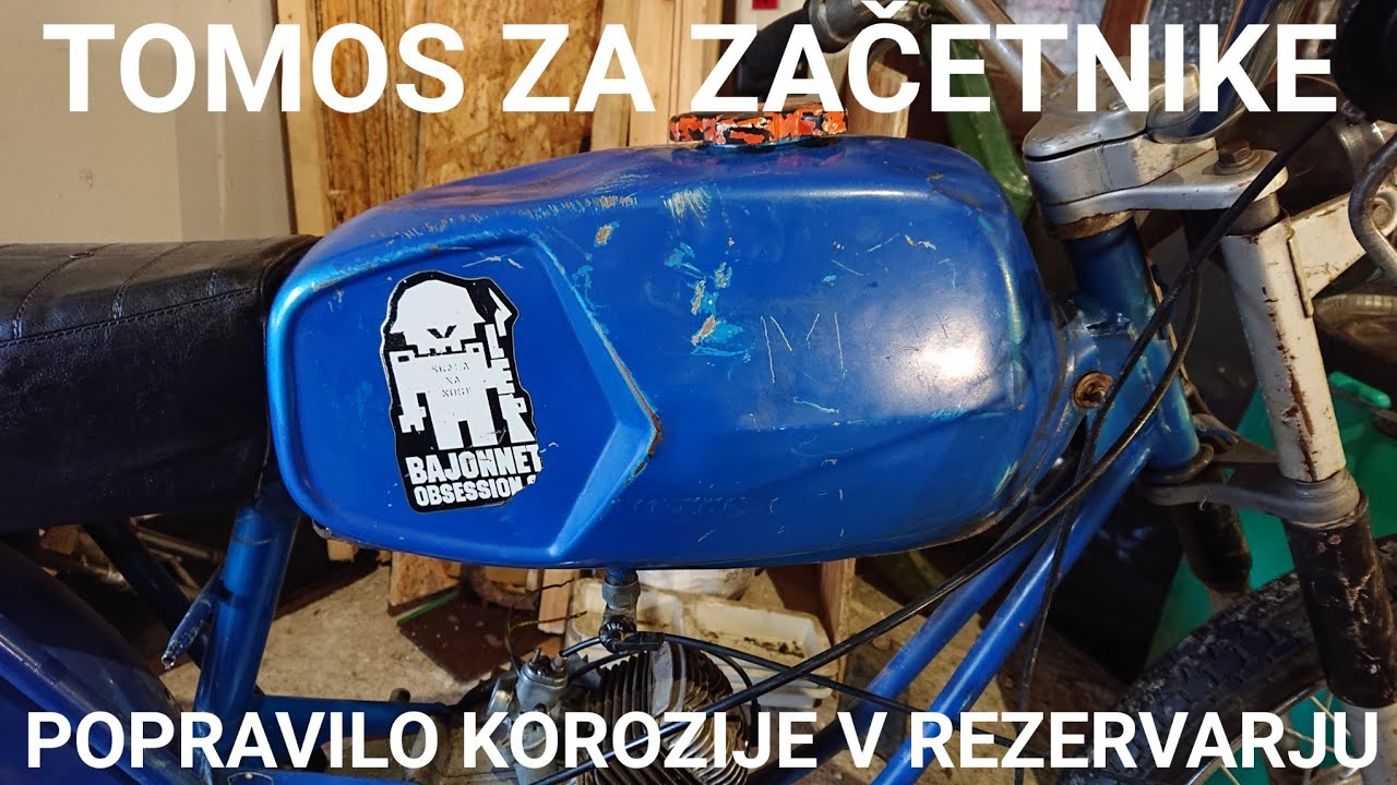 TOMOS ZA ZAČETNIKE : POPRAVILO KOROZIJE V REZERVARJU