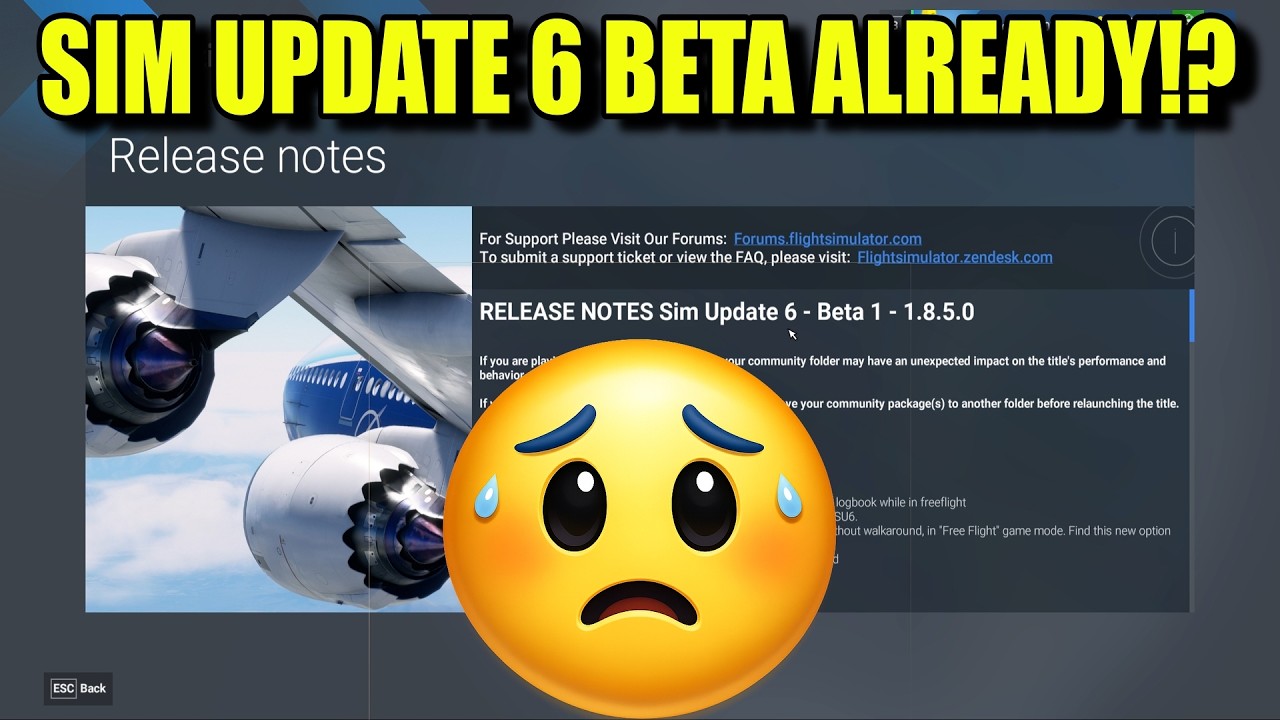 FS2024: Бета-версия Sim Update 6 уже вышла! | Давайте взглянем!