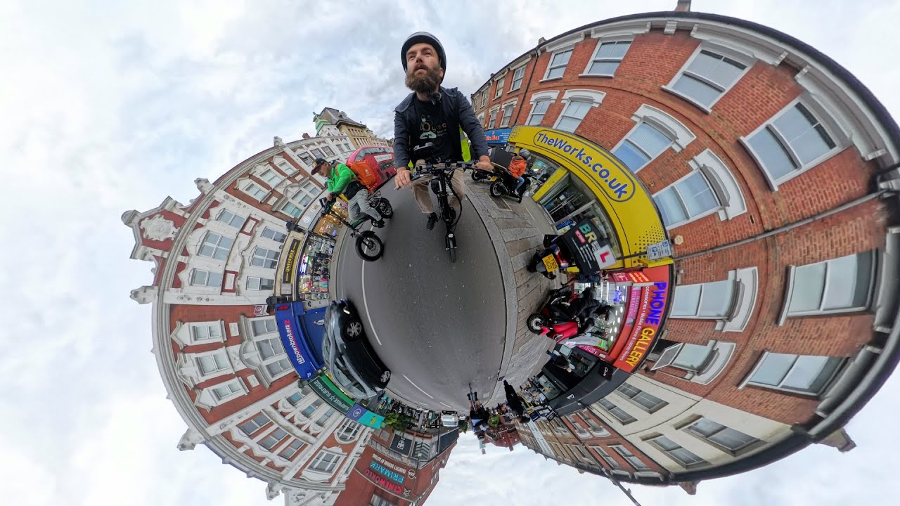 Boppin' around London on a Small Cheap E-bike | Hitway BK5 Review |