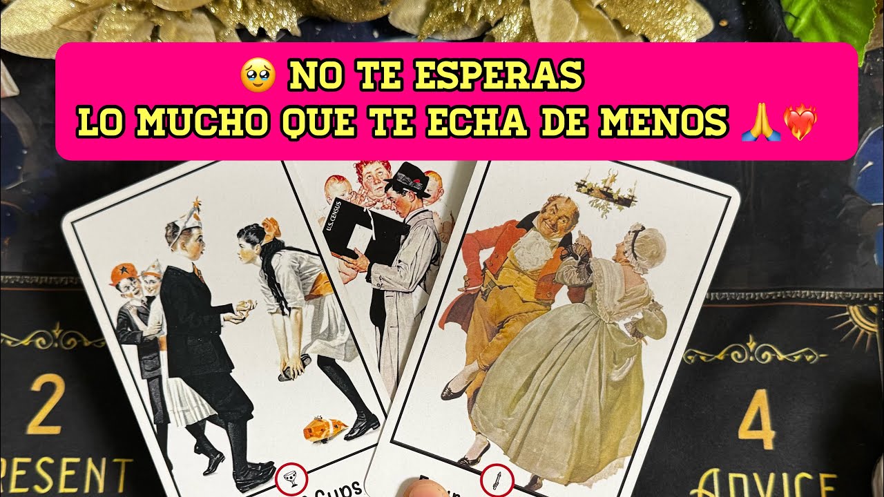 🥹 NO TE ESPERABAS QUE TU AUSENCIA LE ABRIERA LOS DESEOS DE ….. interactivo atemporal 🔮￼
