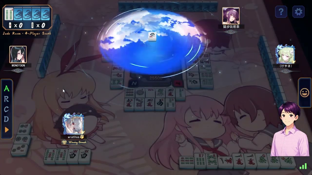 Mahjong Soul Overexplained 59 - В реальной жизни я занят размышлениями о видеороликах, посвященны...