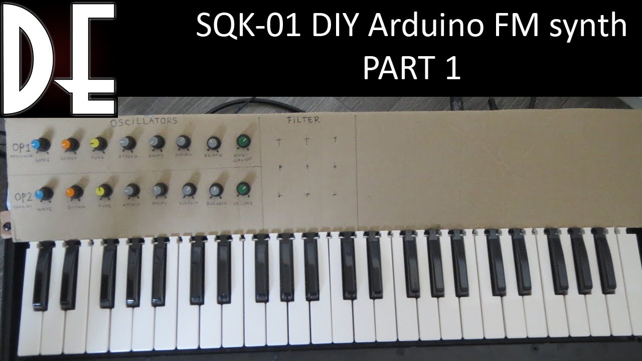 the SQK-01 - Arduino digital/analog FM synthesizer - Part 1