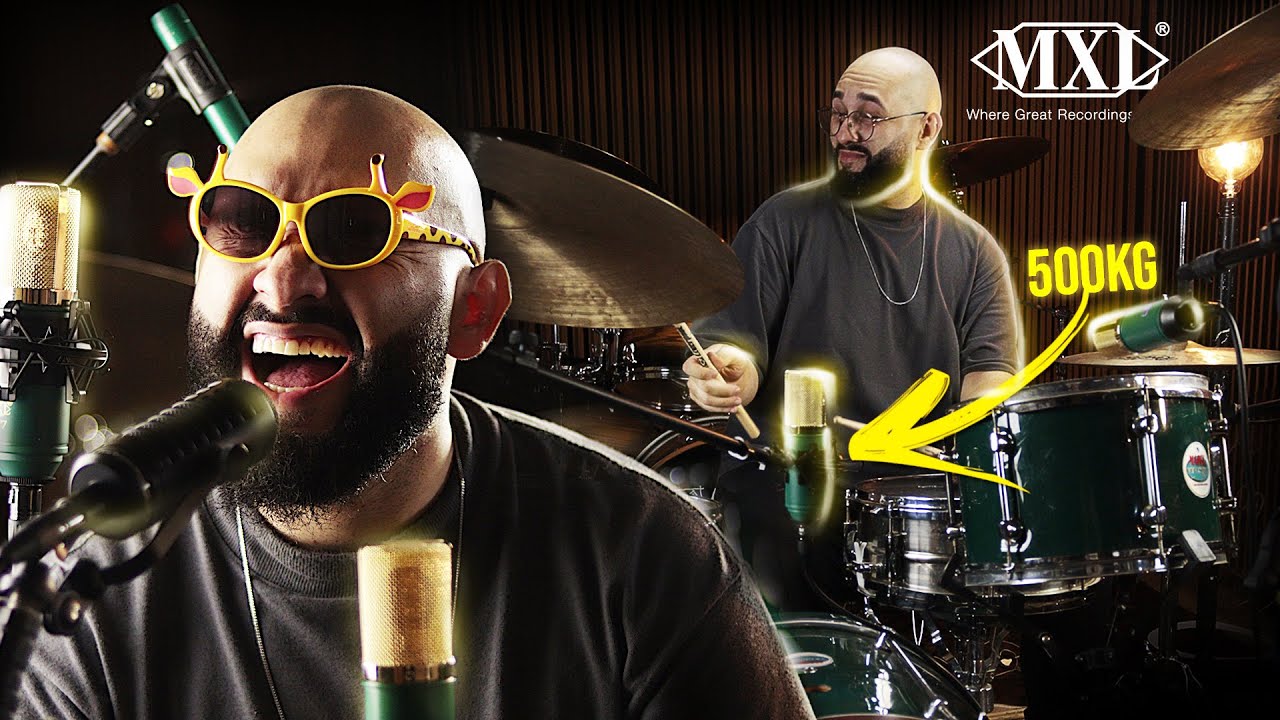 🔥 O SOM QUE A BATERIA FICOU COM ESSE MICROFONE 🔥