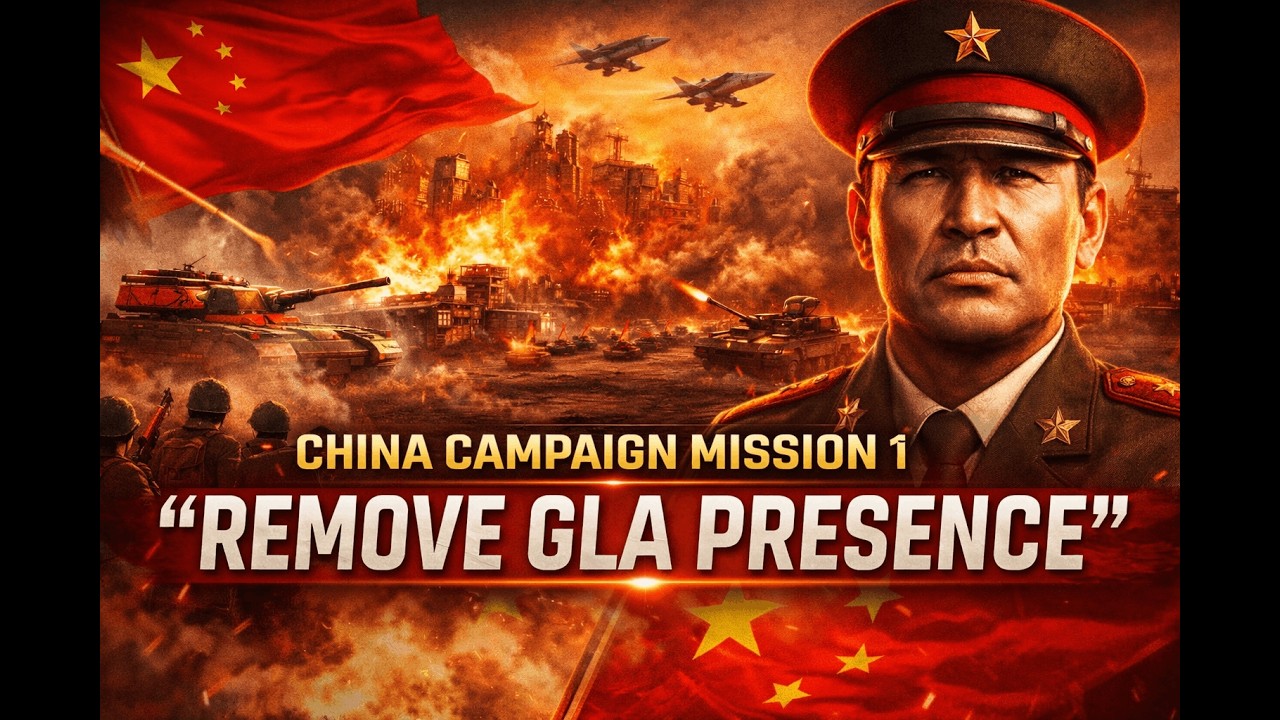 Command & Conquer: Generals | Китайская кампания | Миссия 1 | Жестокий уровень сложности #command...