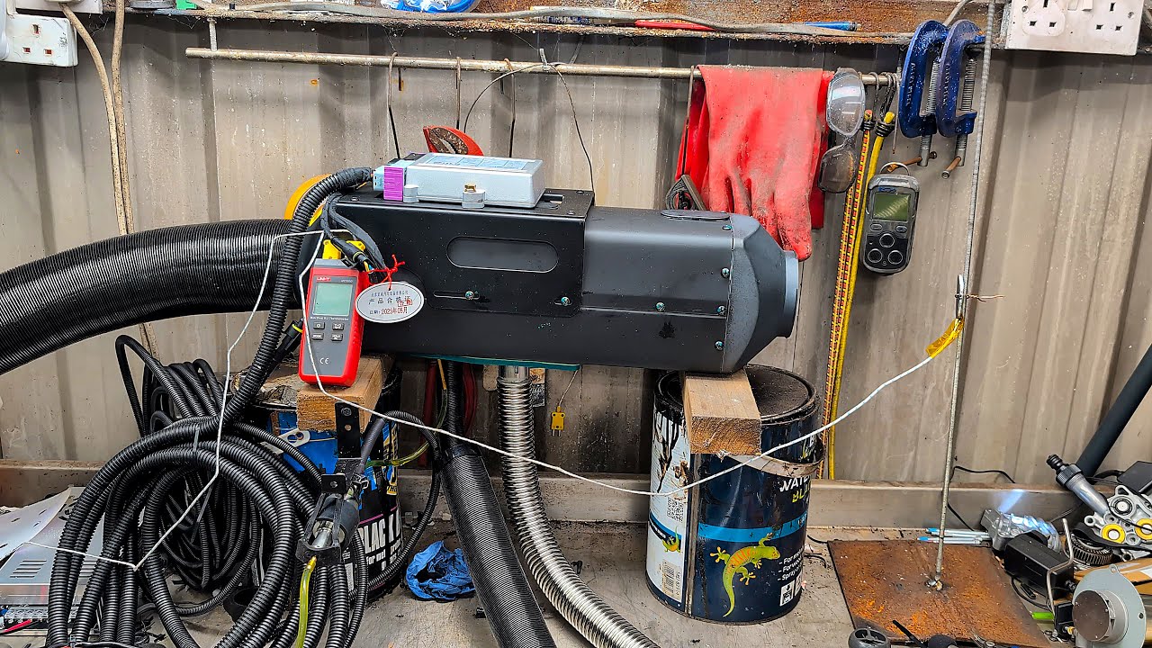 HLN 8KW Diesel Heater part 2 - running test