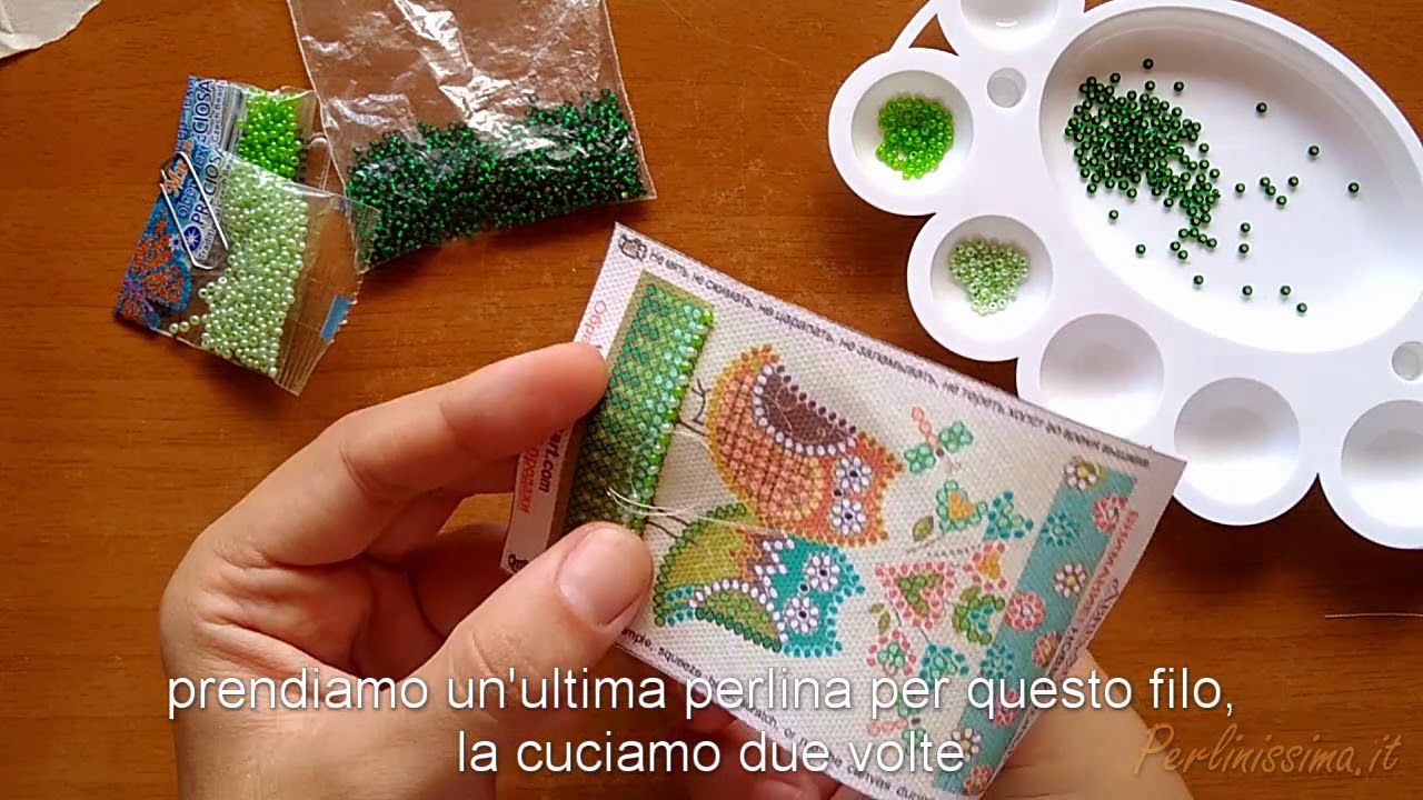 Come ricamare con perline