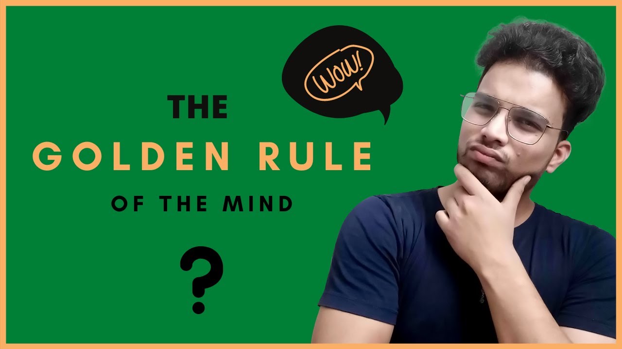 The Golden Rule of The Mind - Paarth Singh | Power of HABITS | Motivational videos 2021 | Hindi