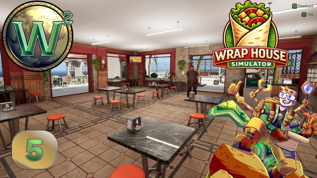 Wrap House Simulator - Tag Team Food Prep - Let's Play - Episode 5
