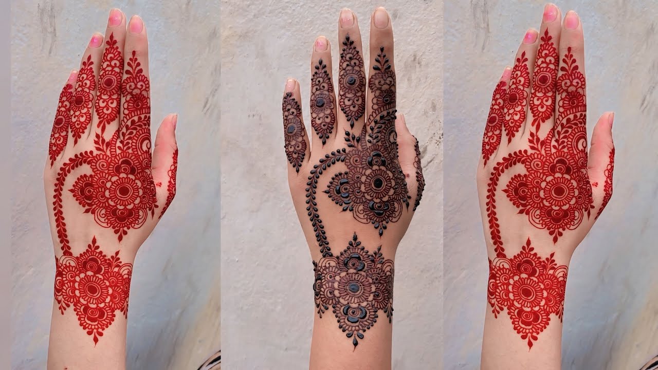 Beautiful Stylish Back Hands Mehndi Designs |Trending Mehndi Designs |New Mehndi Designs   