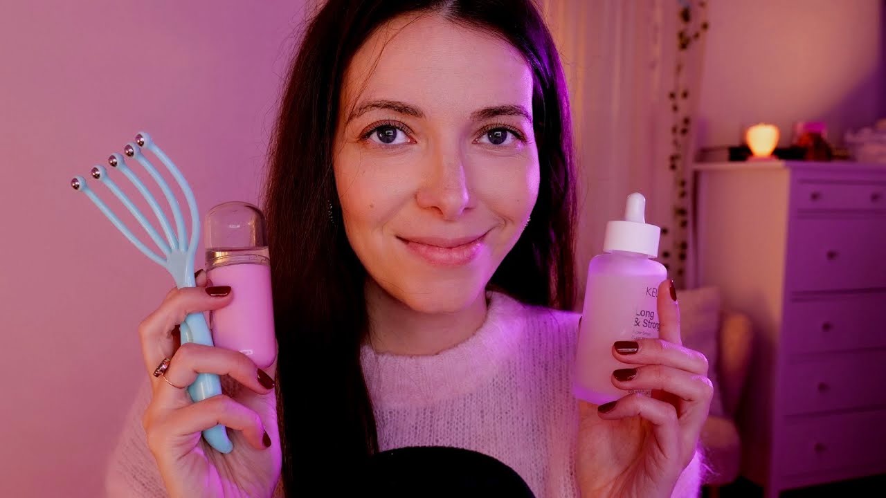 ASMR dermatóloga te hace una RUTINA facial experimental | RELAJANTE | Love ASMR en español