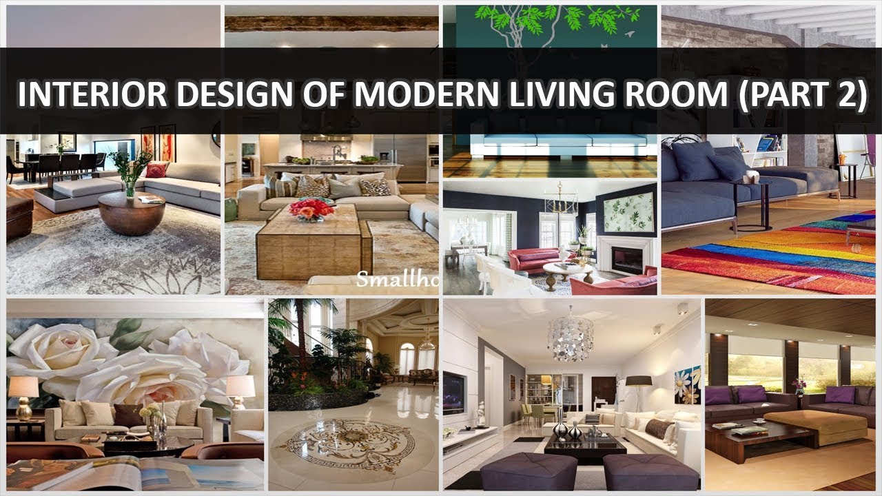 Interior Design of Modern Living Room (Part 2) - DecoNatic