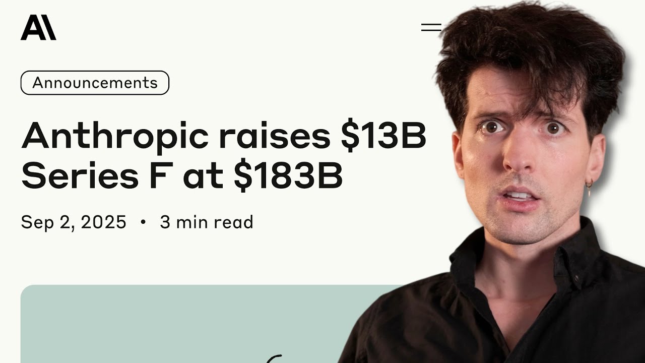 BREAKING: Anthropic announces massive investment (50% of OpenAI???)