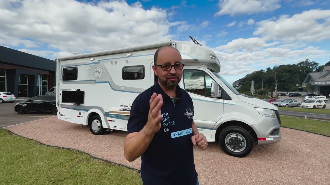 MOTORHOME SANTO INÁCIO 7.5 SI COM TETO PANORÂMICO - APRESENTAÇÃO ESPECIAL