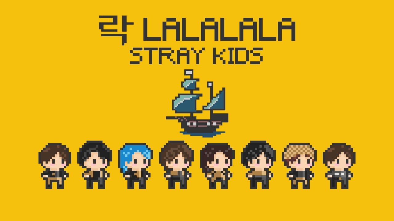 STRAY KIDS - 락 (樂) (LALALALA) 【8bit / Videogame ver.】