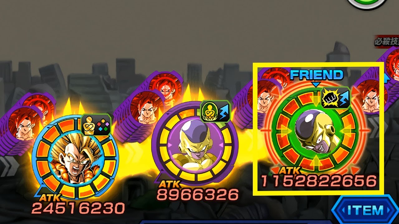 MAX POWER LR GOLDEN FRIEZA + GOGETA!!!!!!!!!!!