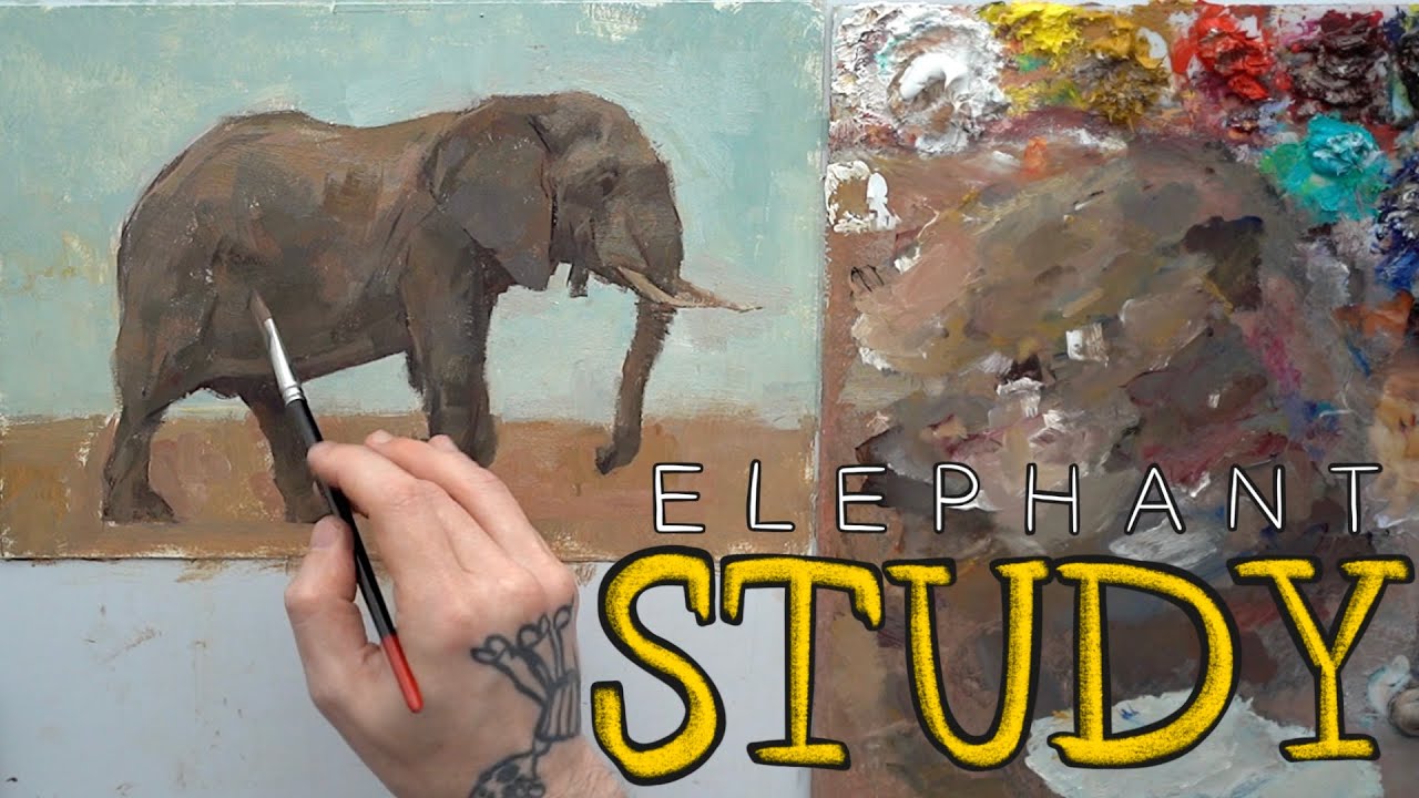 Studying Thru Painting - Monday, Week 69 (14/06/2021)
