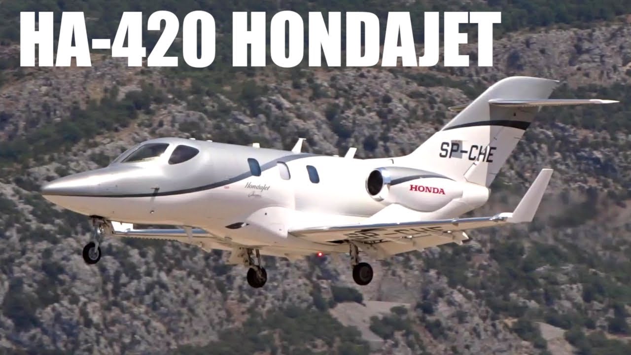 Honda HA-420 HondaJet Landing - Dubrovnik Airport DBV/LDDU