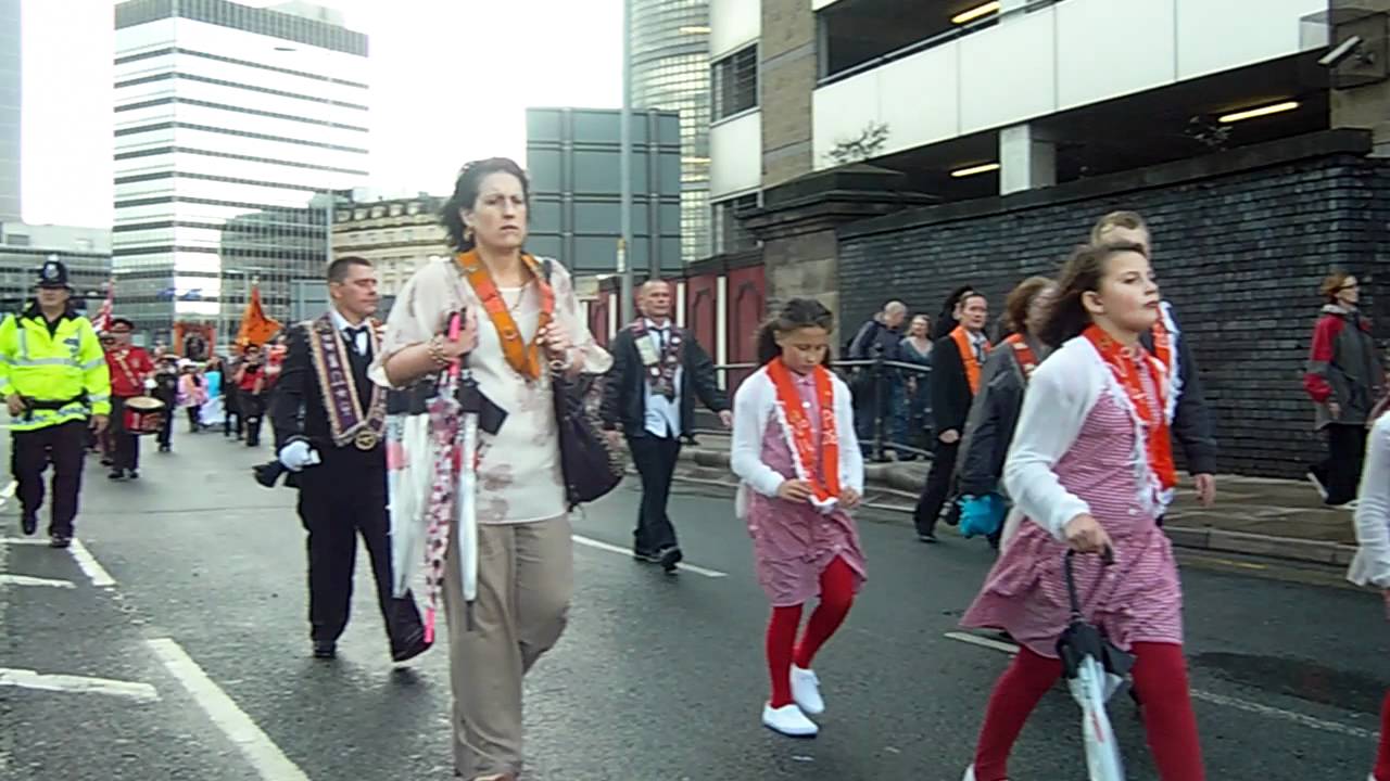 Manchester Orange Parade - 17th September 2011