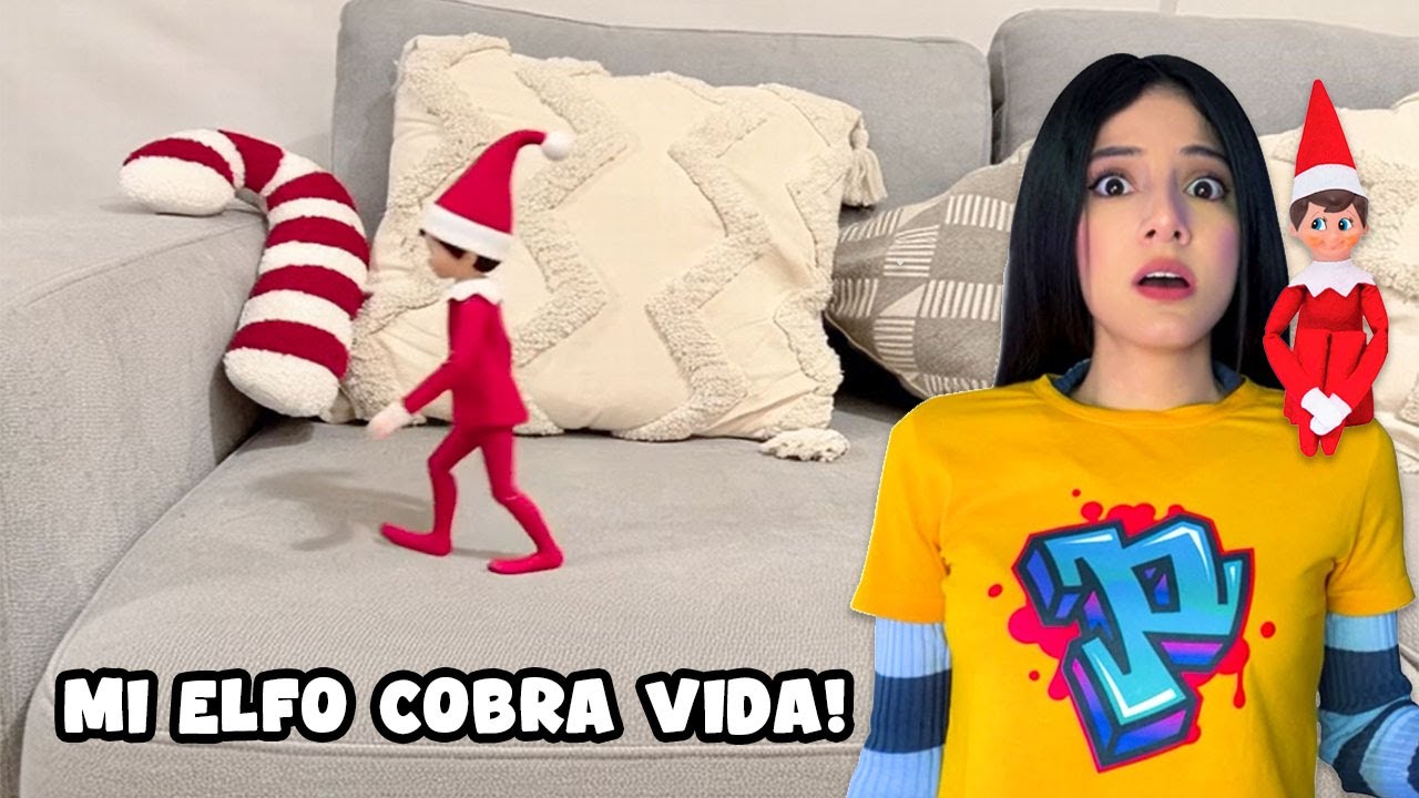 ME REGALAN UN ELFO Y COBRA VIDA EN NAVIDAD! AYUDAA! | paolazplay | Vida Real