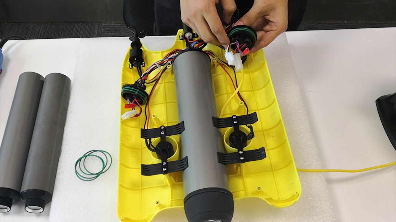 CHASING GLADIUS  PRO UNDERWATER DRONE | GlADIUS PRO ROV REPAIR VIDEO