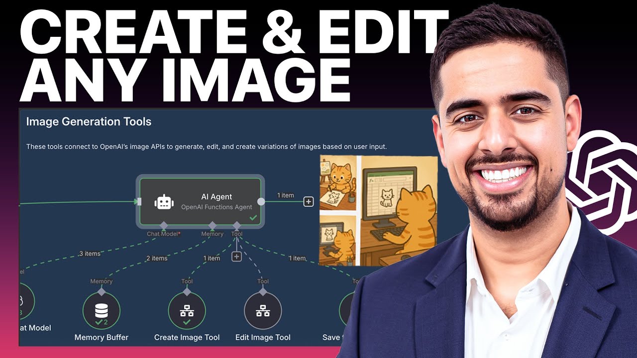 This n8n Agent Creates & Edits Images with OpenAI&rsquo;s New Image API