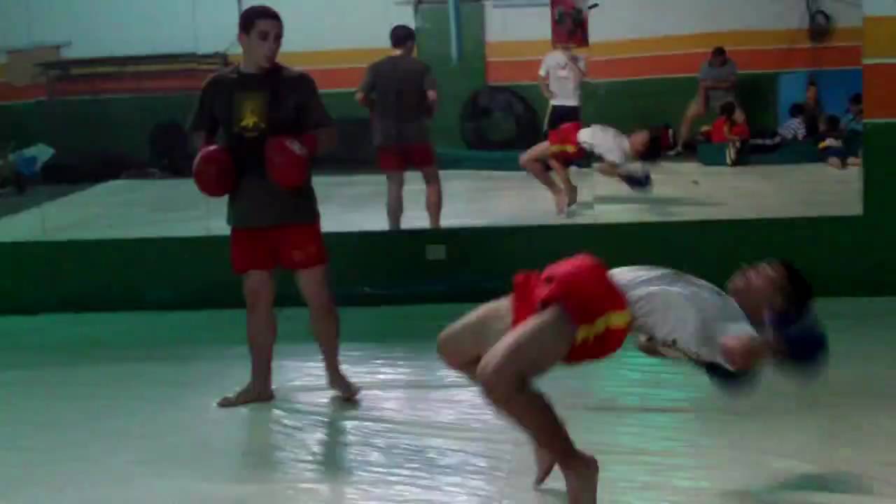 Sanshou Sanda Training