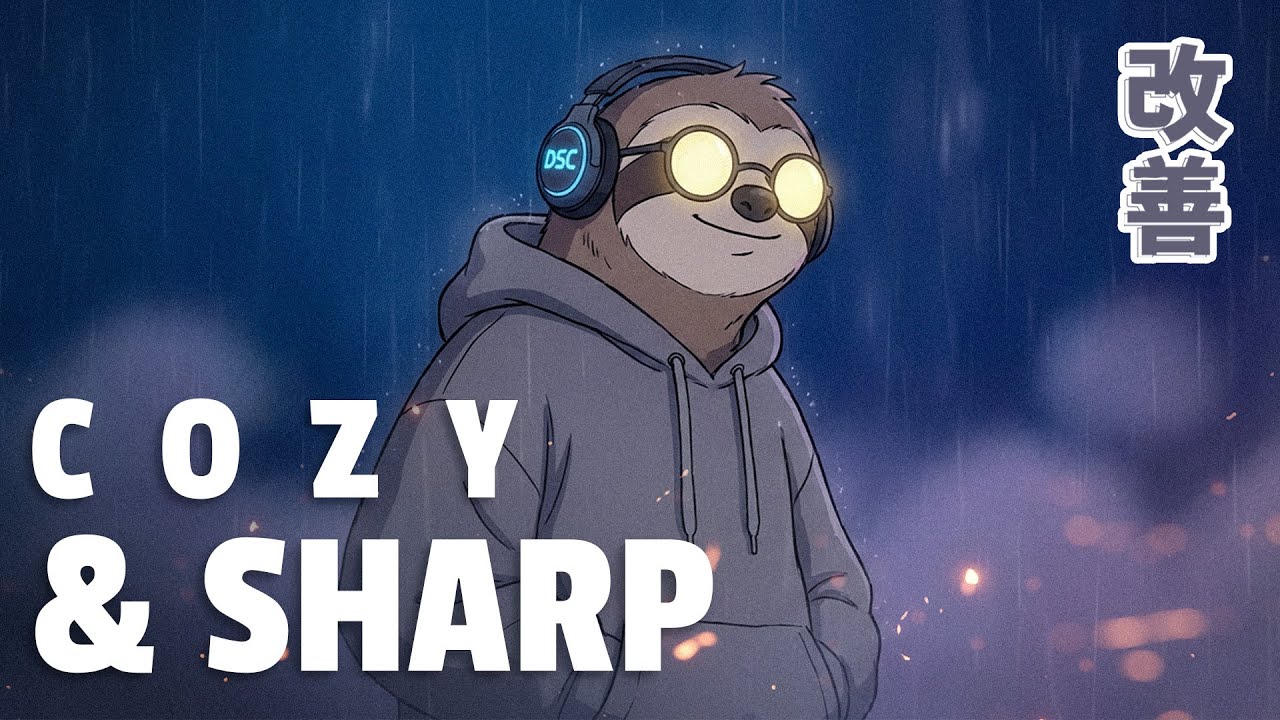 COZY & SHARP ☕ Lofi Hip Hop Beats for Focus, Coffee & Late-Night Work