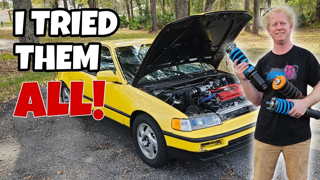 Полный обзор койловеров Maxpeedingrods! Я перепробовал все комплекты на своей Honda!