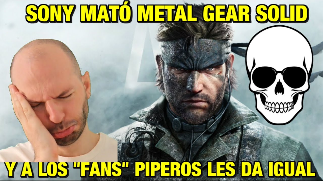 SONY MAT0 LA SAGA METAL GEAR SOLID Y AQUÍ NADIE SE ACUERDA DE SOLID SNAKE - sasel - kojima - konami
