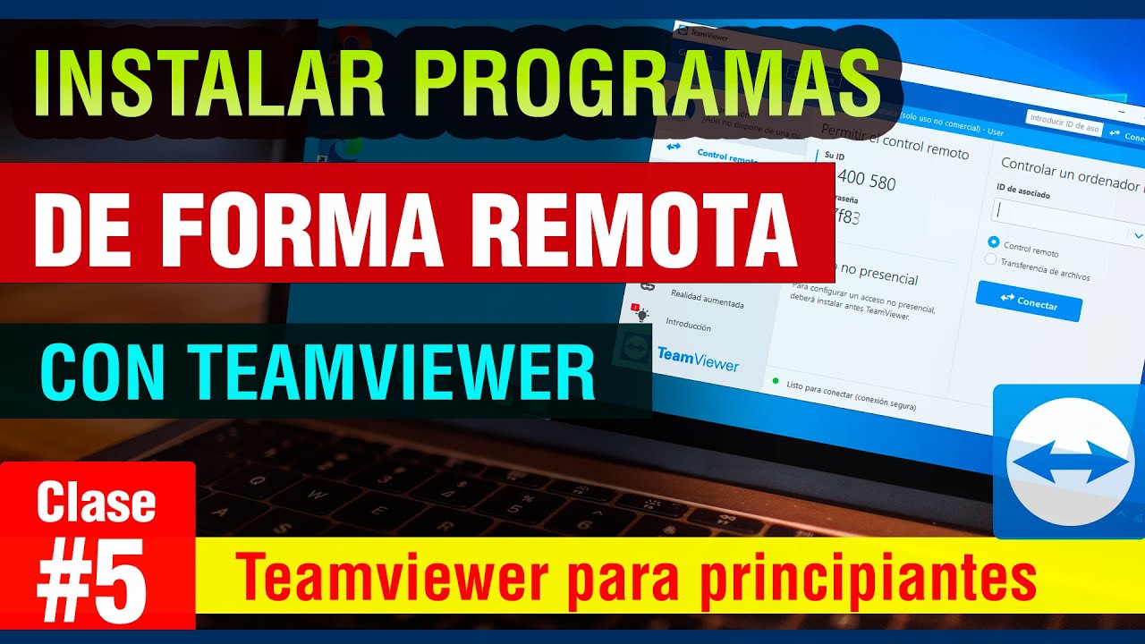 Como instalar Programas de manera remota con Teamviewer