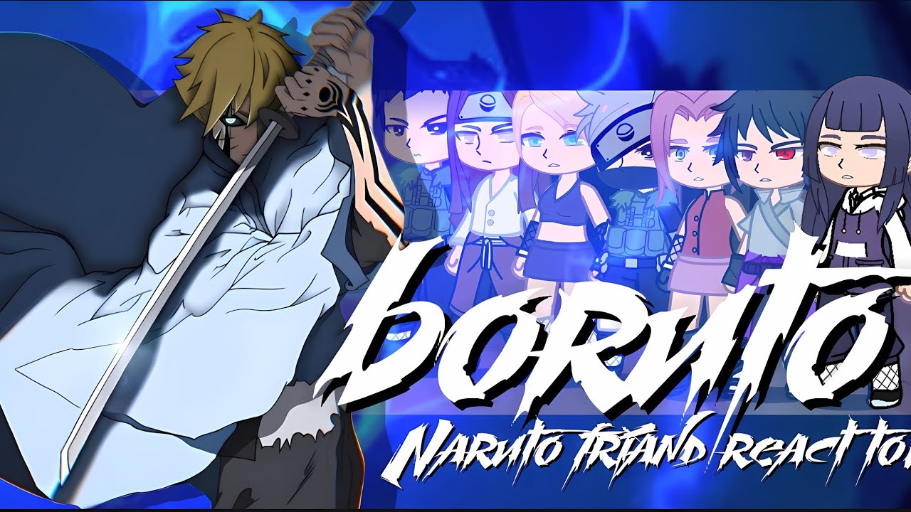 React to Boruto & Himawari ||Naruto's Friends||shippuden||gacha club||