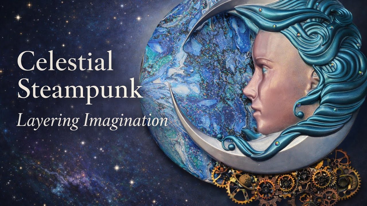 Cosmic Resin Art Tutorial!