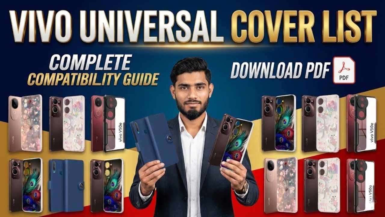 Vivo Uiversal Cover List | Universal Back Cver List | All Running Mobile Back Cover list 2026