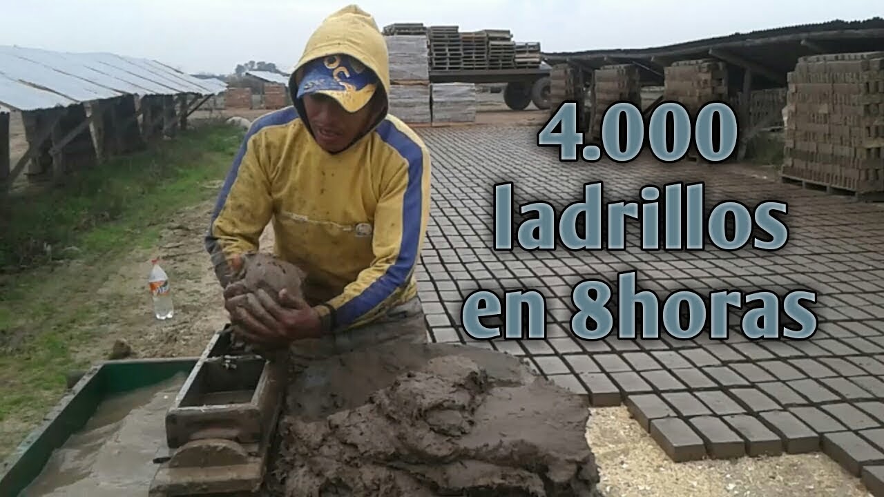 Como hacer Ladrillos mas rápido| tecnica eficaz