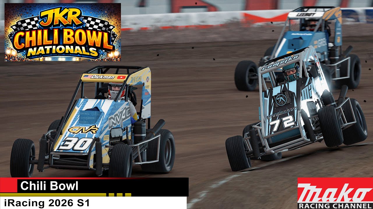 Dirt Midget: JKR Chili Bowl: iRacing
