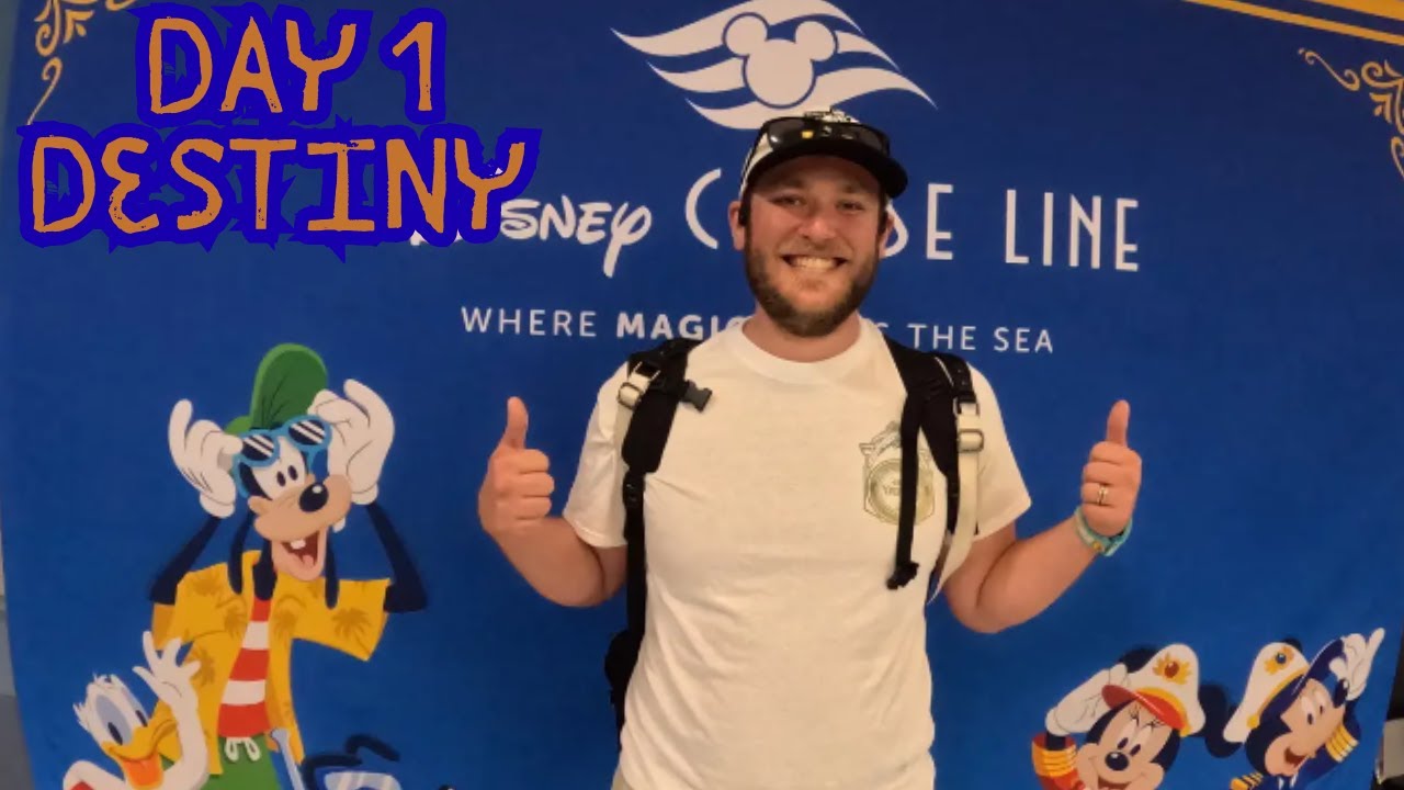 Our First Day on Disney Destiny 🚢 | Sail Away + 1923 Steak Dinner