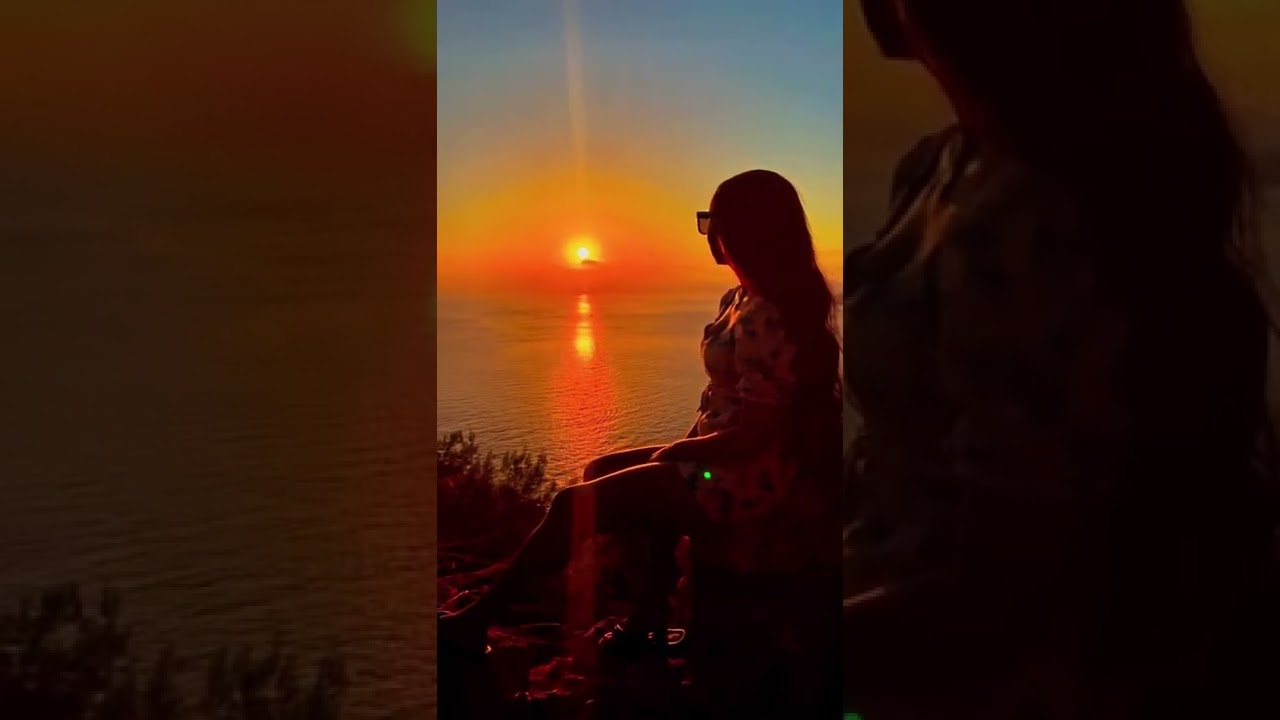 The Most Beautiful Sunset 🤍 #sunset  #castleview #travelvlog #Alanya #Turkey