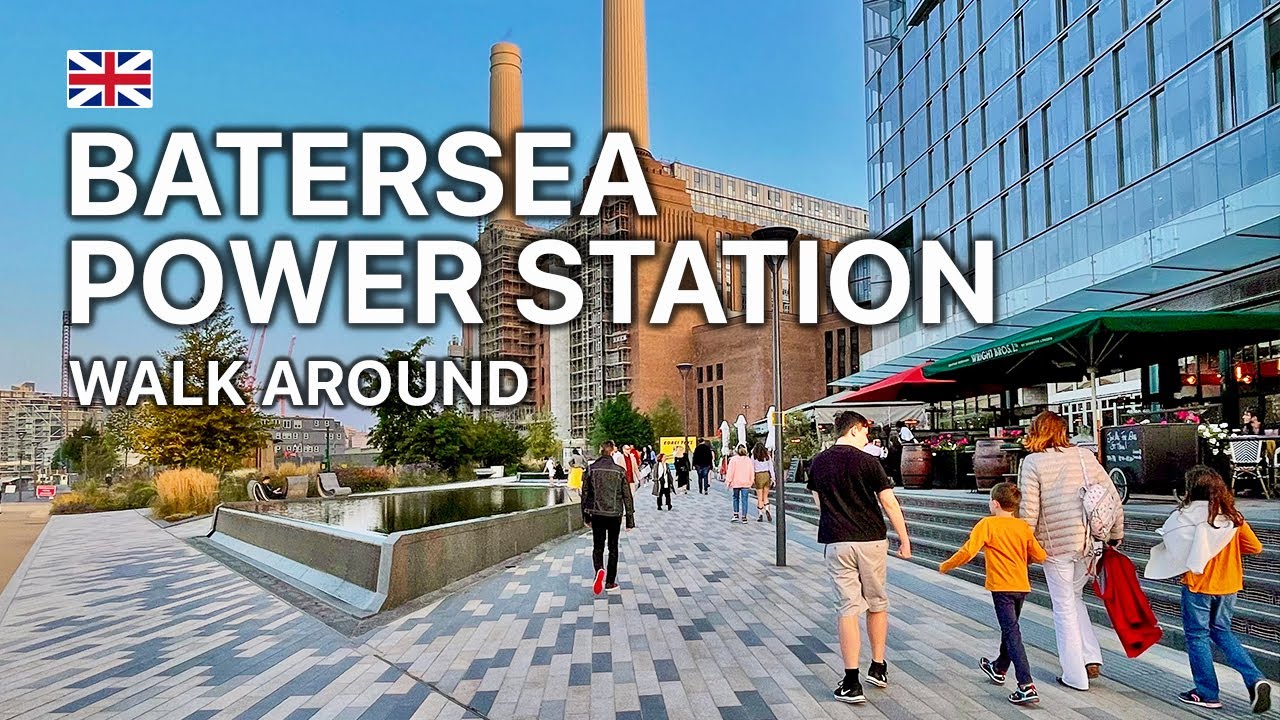 🇬🇧 River Thames London Uber Boat to Battersea Power Station | September 2021 (4K 60fps)