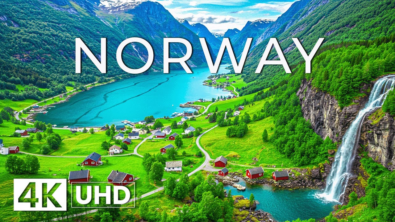 Norway 4K | Most Beautiful Nature – Breathtaking Fjords, Hidden Villages & Mirror-like Lakes