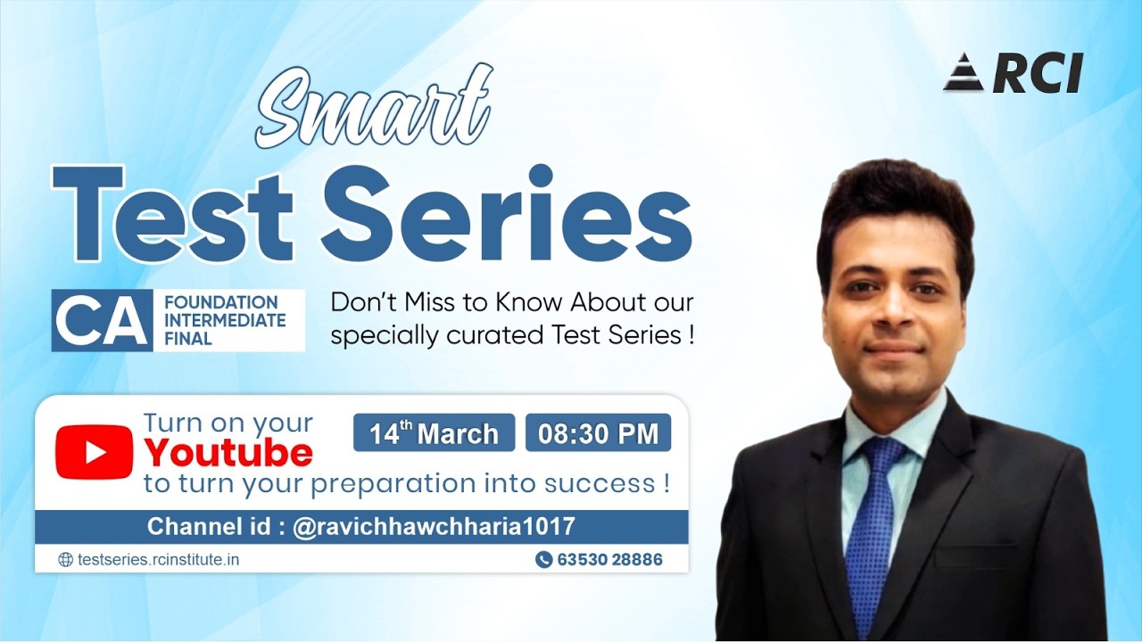 Discover feature of over CA smart test series | CA Foundation,Intermediate & Final.