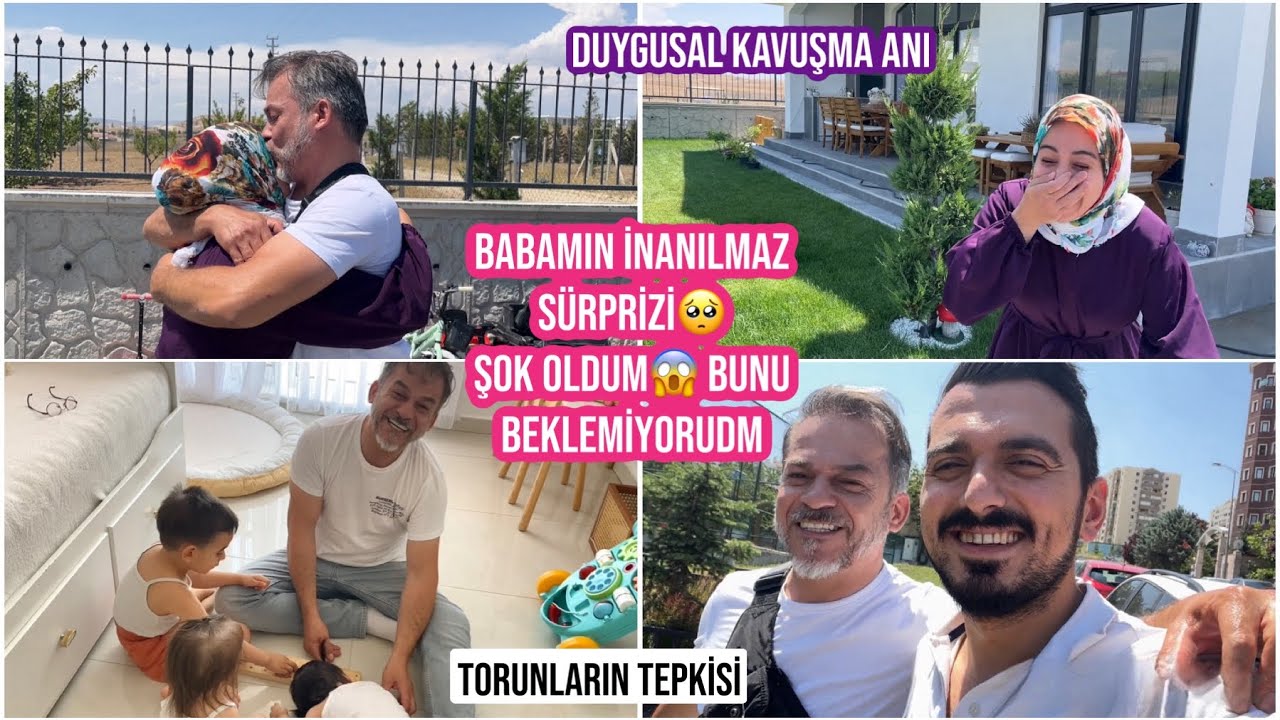 BABAMIN BANA UNUTULMAZ SÜRPRİZİ, DUYGUSAL KAVUŞMA 🥺 AĞLADIM, BUNU HİÇ BEKLEMİYORDUM